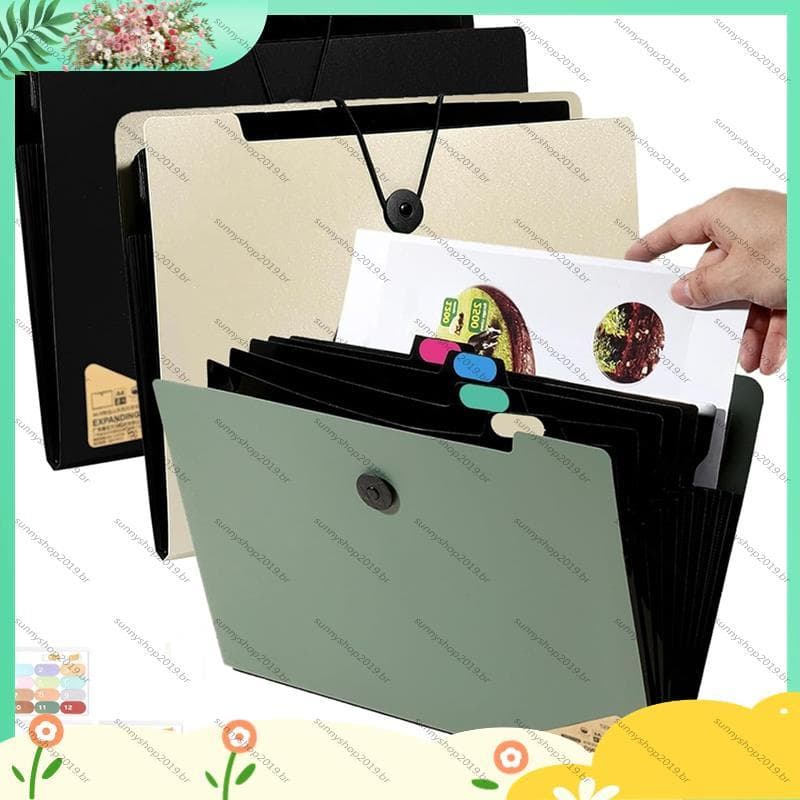 [Bestseller S] Pasta De Arquivo Expansível A4 Organizador De Arquivos De 3 Pacotes Para Pastas De Arquivamento Portáteis
