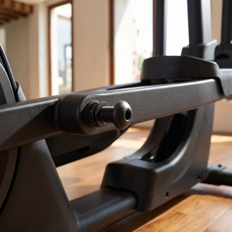 💄 Peça de fixação Elliptical Trainer Preto 1Pcs para ventilador