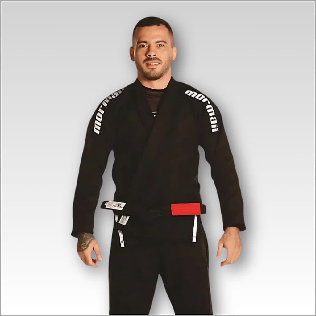 Kimono Preto Jiu Jitsu Mormaii Surf Pro Unissex.
