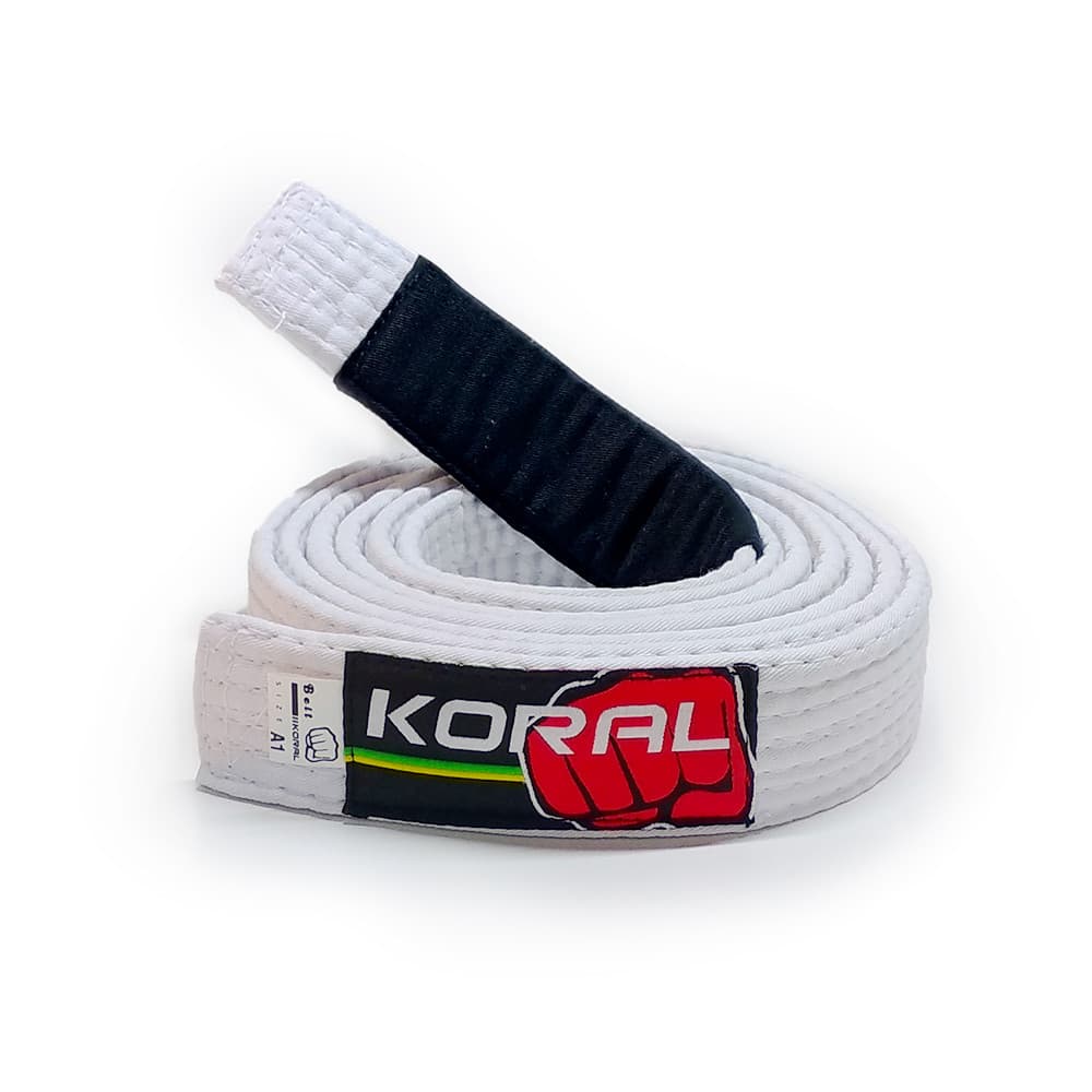 Faixa Jiu-Jitsu Branca Adulto Koral