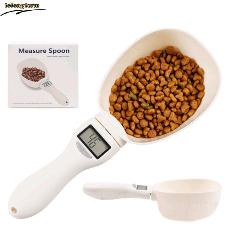 Colher Medidora De Peso Para Comida De Cachorro E Gato , Lcd , Balança Eletrônica De Cozinha , 800g , Ferramenta De Medi