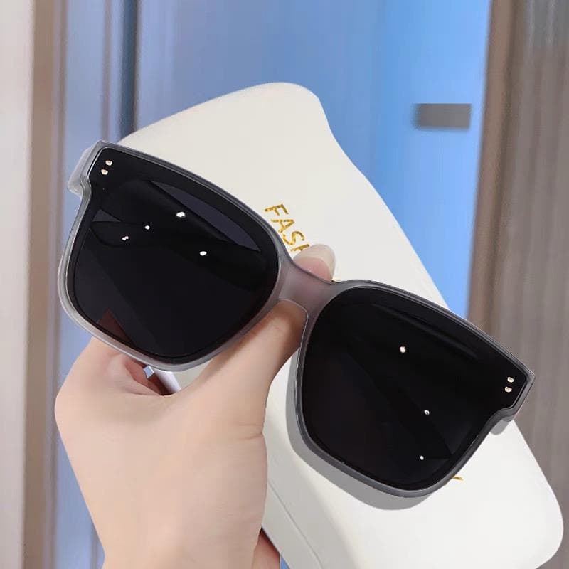 Conjunto de óculos miopia óculos de sol quadro exterior feminino clipe protetor solar anti-ultravioleta anti-luz forte c
