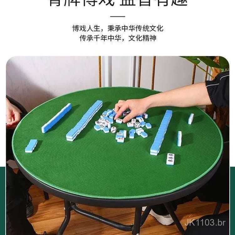 Tapete de pôquer, tapete para cartas de jogar, tapete de pôquer redondo, toalha de mesa para pôquer, tapete de mesa de p