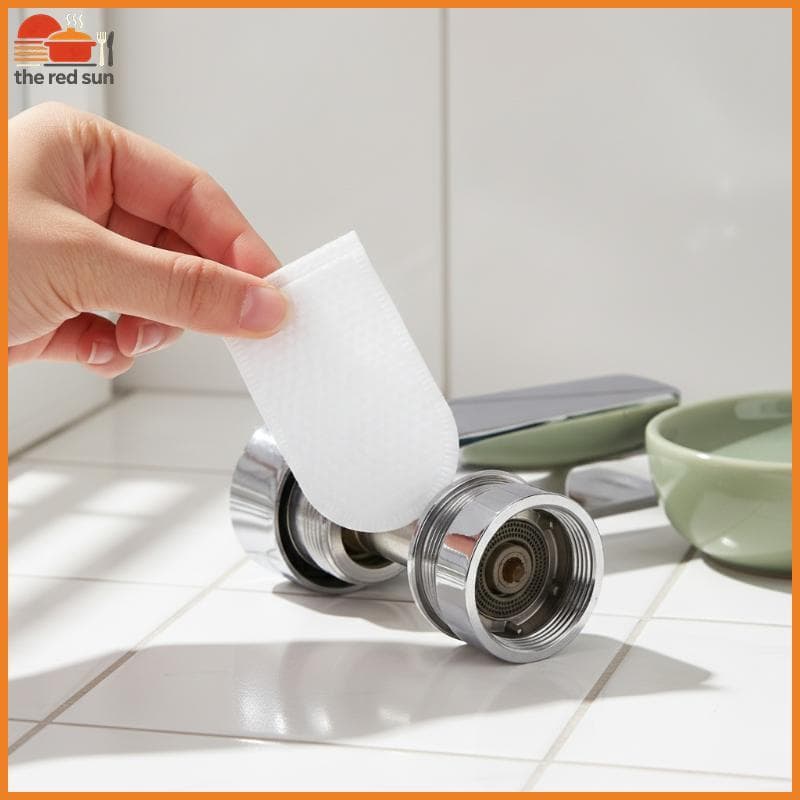 TSBR 50 Peças Filtro De Torneira De Algodão Anti-Respingos Remove Filtros De Areia Purificação De Água Sos W Alça T Para