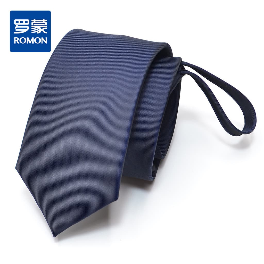 [gravata com zíper sem nó em caixa] Gravata Lomon masculina Formal Casual trabalho casamento gravata preguiçosa