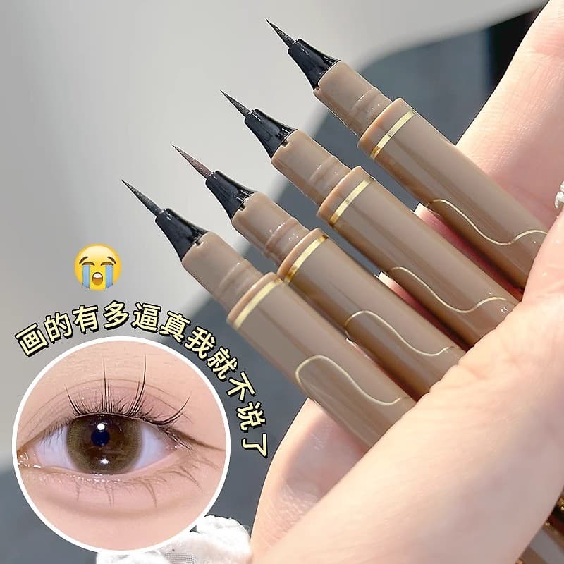 Xiaohongshu recomendado caneta delineadora líquida ultrafina, secagem rápida, à prova d'água, à prova de suor, sem manch