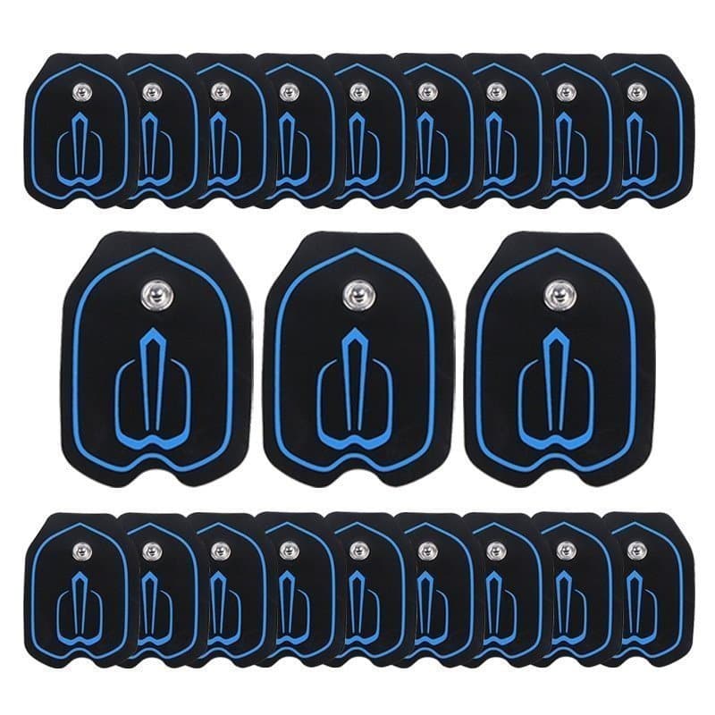 Almofadas de Eletrodo em Gel Autoadesivas de Substituição, Adequadas para Massageador Digital de Acupuntura EMS