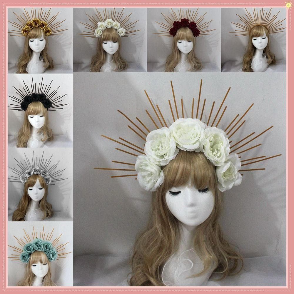 Gothic Lolita Tiara Gótica Peças De Cabeleireiro Feitas À Mão Feminino Casamento