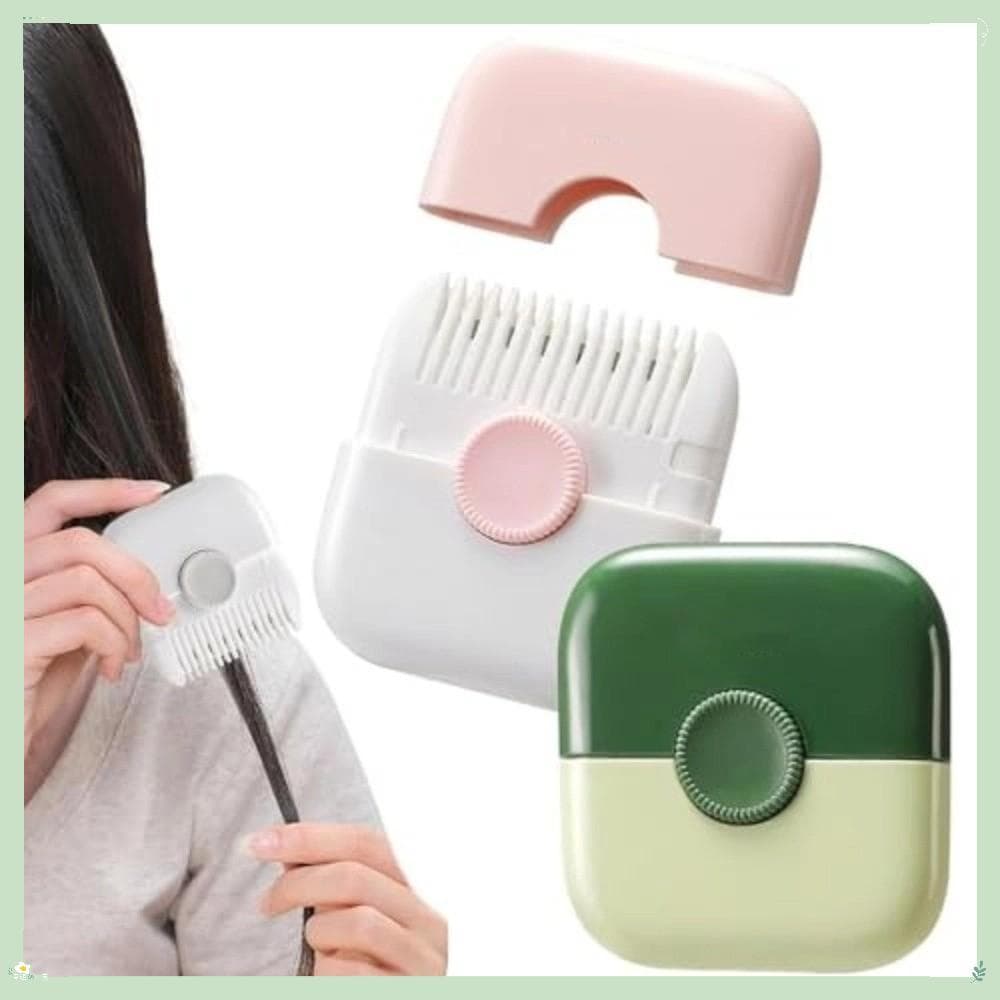 Aparador De Cabelo 2 Em 1 , Navalha Manual Multifuncional De Borda Dupla , Ferramenta De Desbaste , Pente De Cor