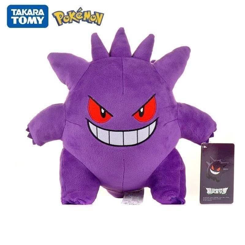 Original Pokemon Gengar Pikachu brinquedo pelúcia bonito boneca pelúcia grande travesseiro Ragdoll presente de aniversár