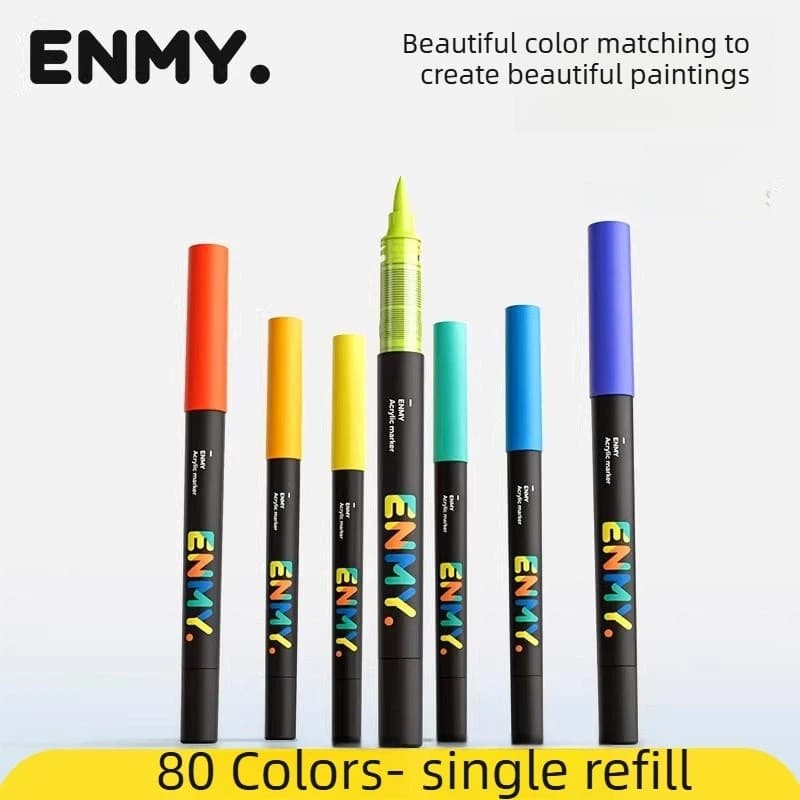 ENMY Caneta De Marca Acrílica Líquida Direta , Conjunto Único Independente , Arte , Estudante , Pintura Profissional , C