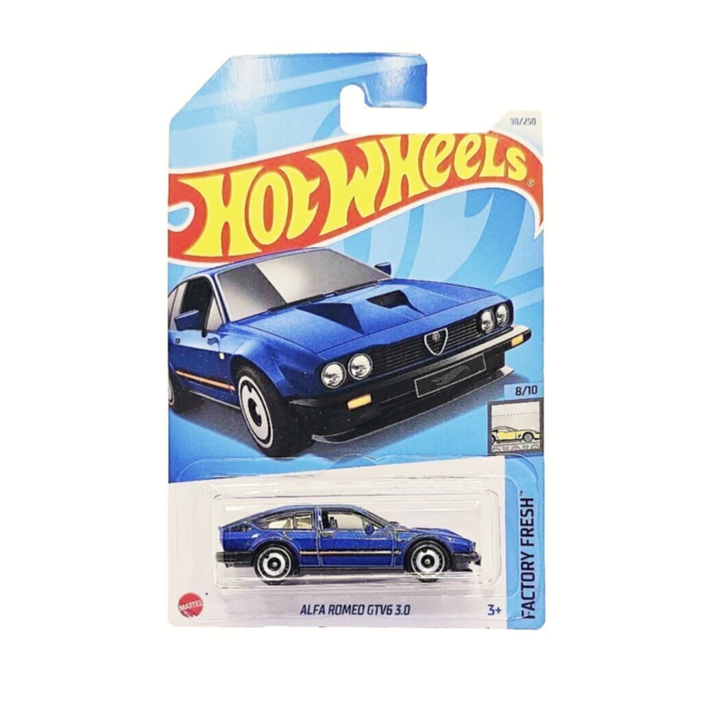 Hot Wheels Alfa Romeo GTV6 3.0 Azul HTF13
