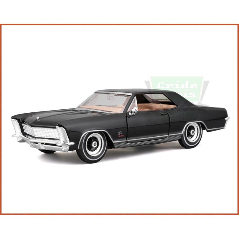 Buick Riviera 1965 Black - escala 1/26