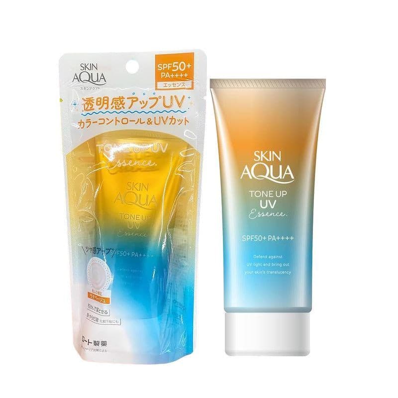 Rohto SKIN AQUA Protetor Solar Com Isolamento De Arco-Íris Fps50 Hidratante Facial UV Cuidados A Pele Sensação De Luz Fr