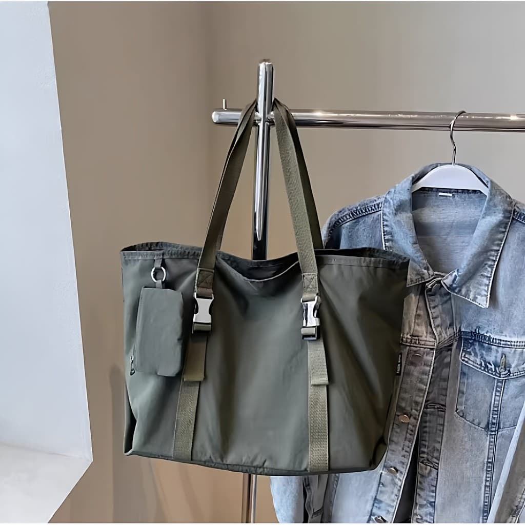Bolsas de grande capacidade femininas 2025 novo estilo elegante All-Match Commuter bolsa de ombro viagem bolsa de viagem