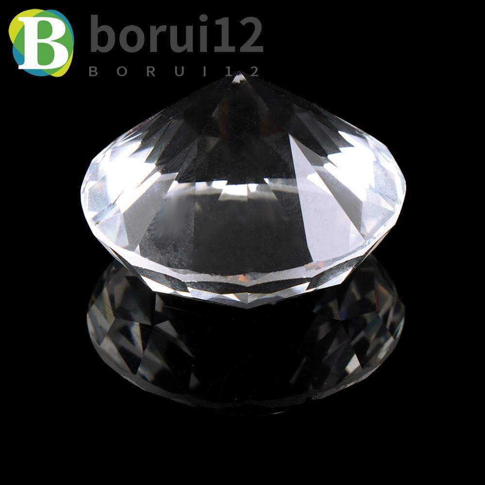 BORUIB Cristal Transparente 40mm Novo Estilo Artesanato De Alta Qualidade Moda Corte Vidro Peso De Papel