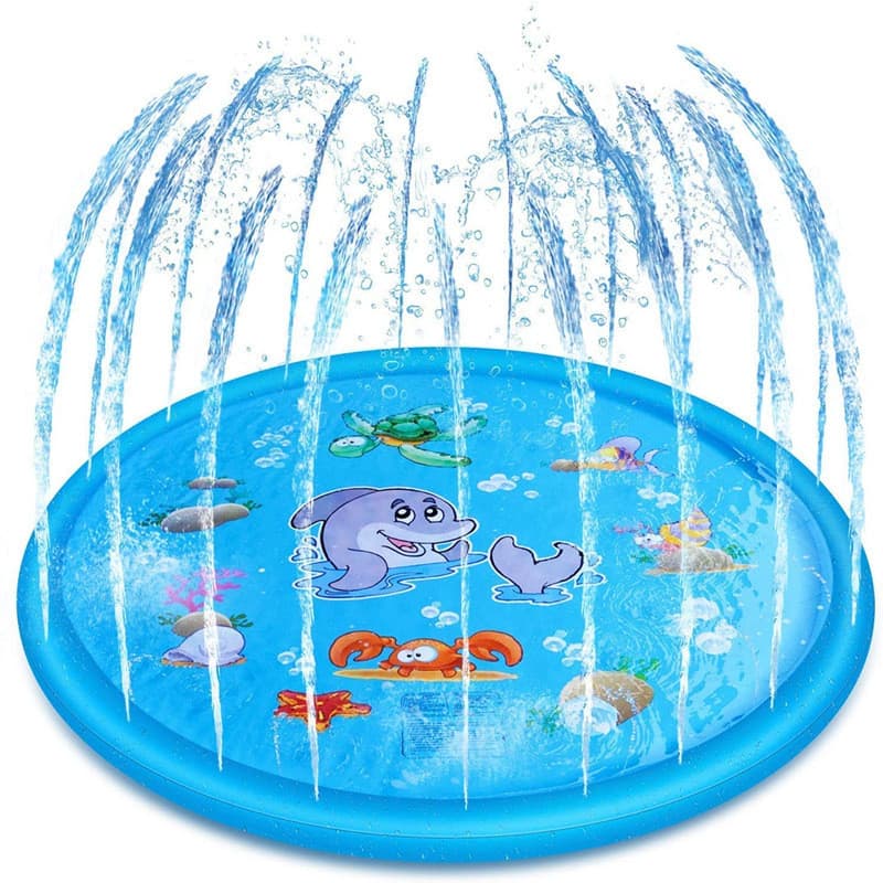 【Fácil de Usar】Tapete de água/Tapete infantil/Brinquedo ao ar livre para crianças/Brinquedo de Água