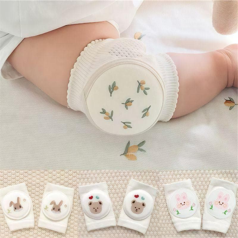 Joelheiras para bebês, estilo bebê, proteção para crianças pequenas, outono, estilo fino, resistente a choques, engatinh