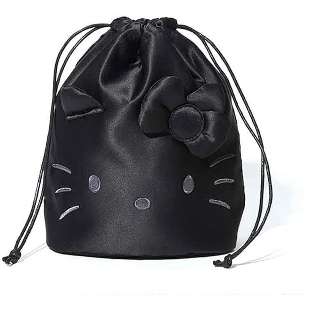 Pedido japonês revista apêndice hellokitty saco de cordão saco de cosméticos pequeno objeto saco de armazenamento cordão
