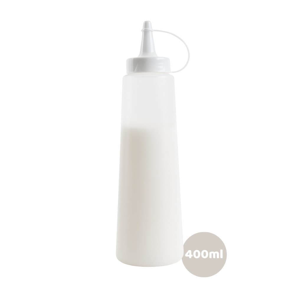 Bisnaga para Molhos 400ml – Prática, Reutilizável Perfeita para Ketchup, Maionese e Molhos Caseiros