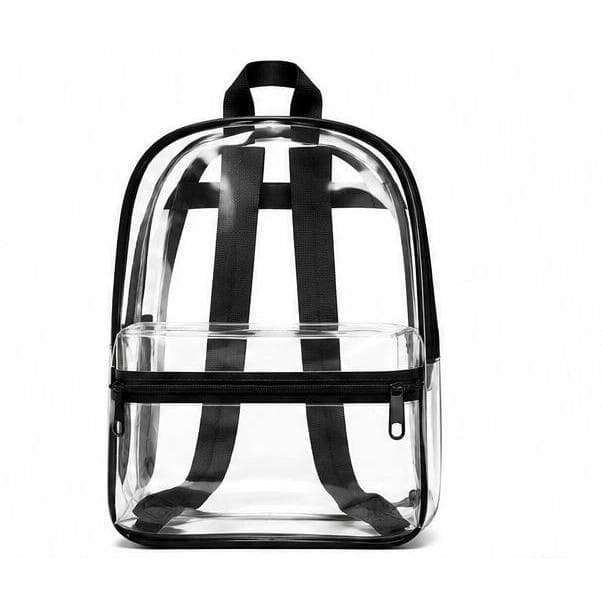 Mochila De PVC Transparente À Prova D"água Bolsa De Armazenamento De Grande Capacidade de Viagem  infantil unisex