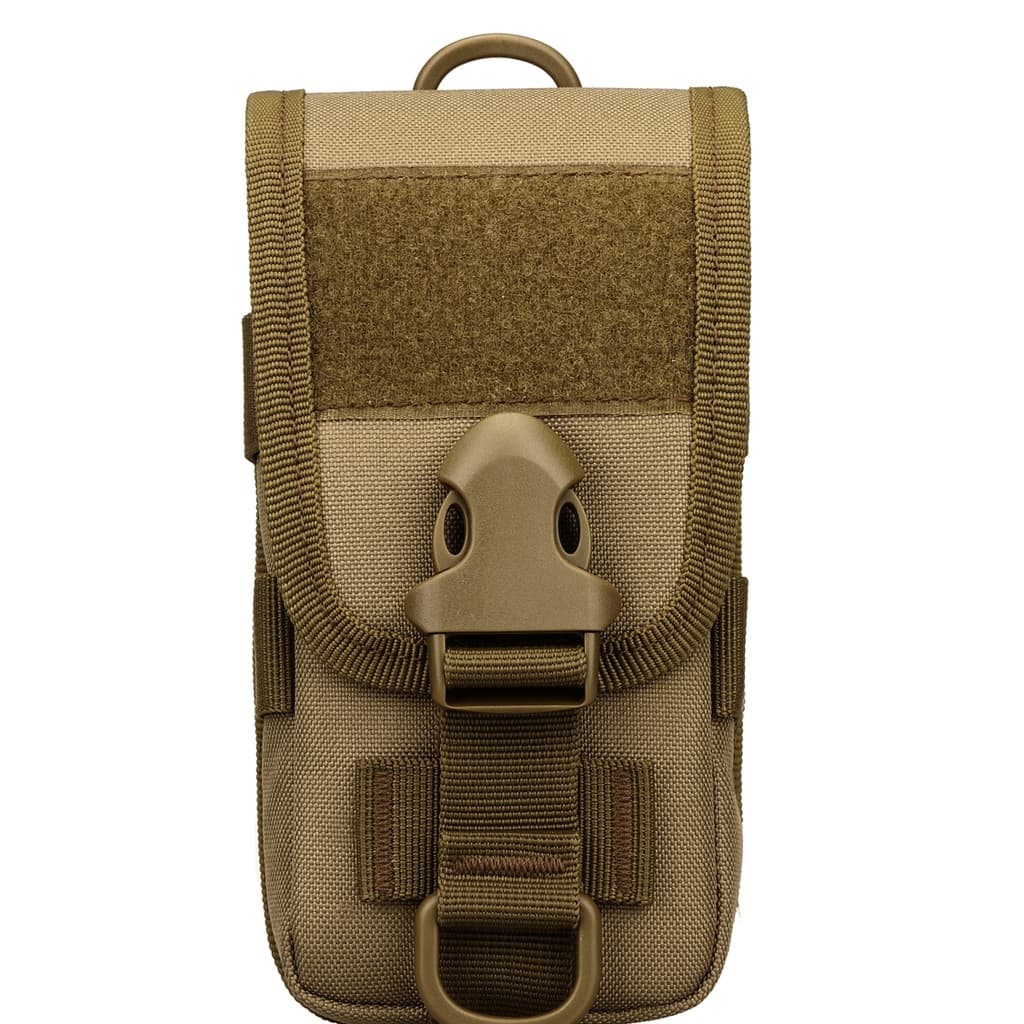Guardian tela grande 22cm masculino saco do telefone móvel cintura saco acessório usar cinto ao ar livre EDC cordão saco