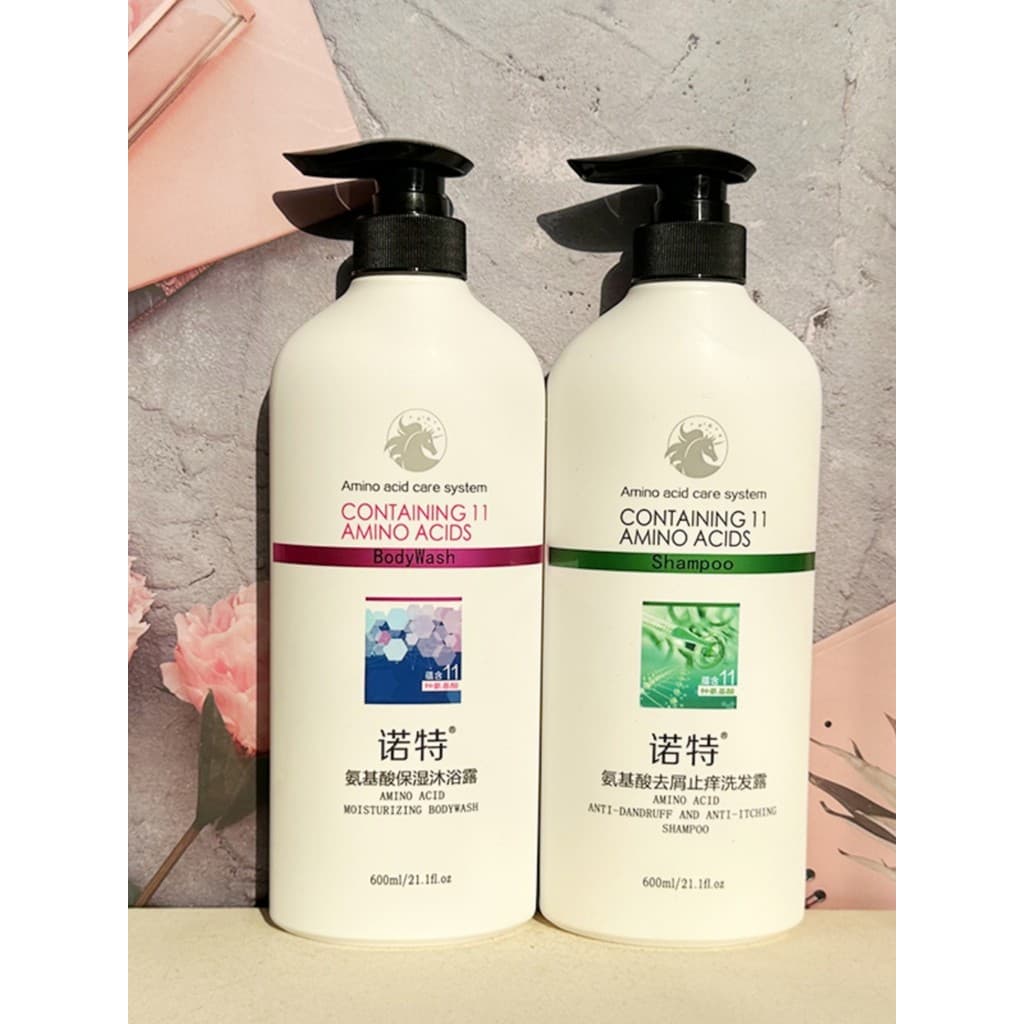 Definir Shampoo de aminoácidos forte nutritivo hidratante Anti-caspa hidratante danificado Frizz gordo fofo feminino