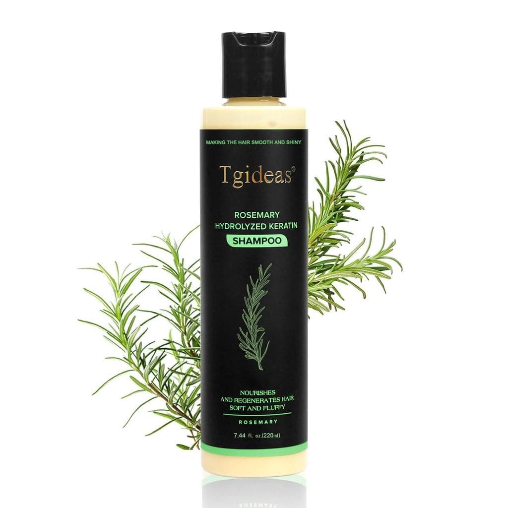 Shampoo Espessante com Biotina e Alecrim Tgideas - Shampoo Fortificante para Homens e Mulheres, Limpeza Suave, Nutritivo