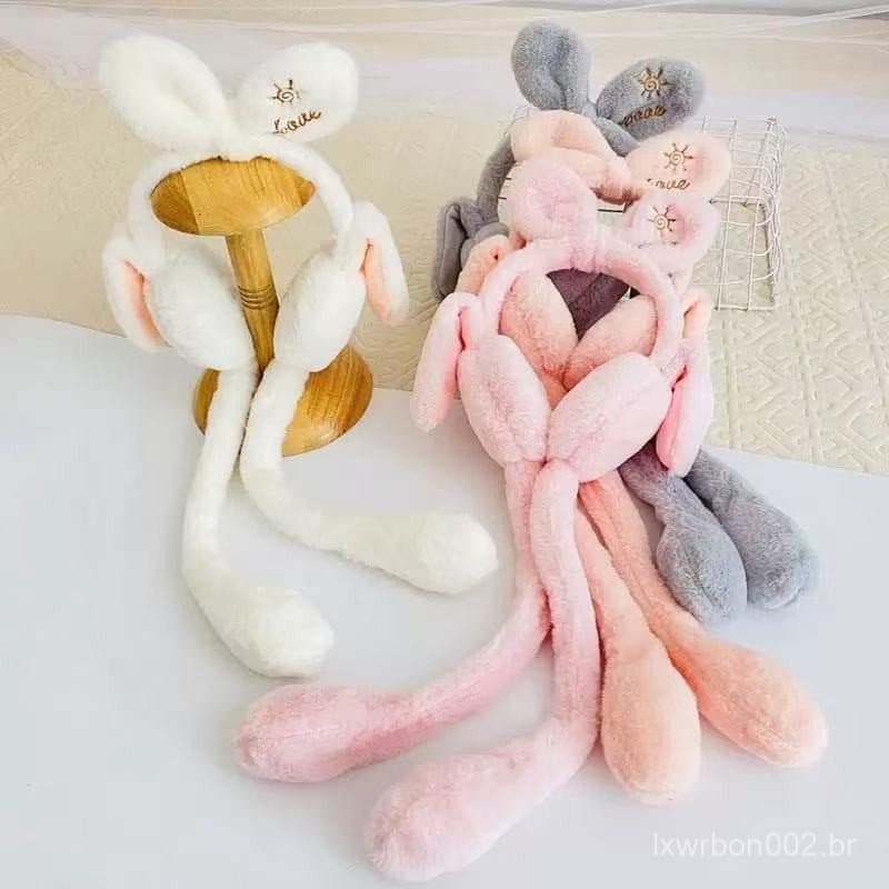 Protetor Aquecedor De Ouvido Orelha Infantis Menino Menina Quente Earmuff Frio Felpudo Pelúcia