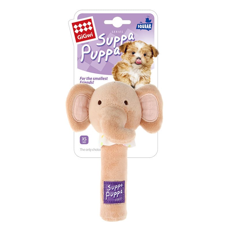 GiGwi Guiwei cão brinquedo leite bonito latindo vara filhote de cachorro brinquedo de pelúcia voz Molar Pet tédio alivia