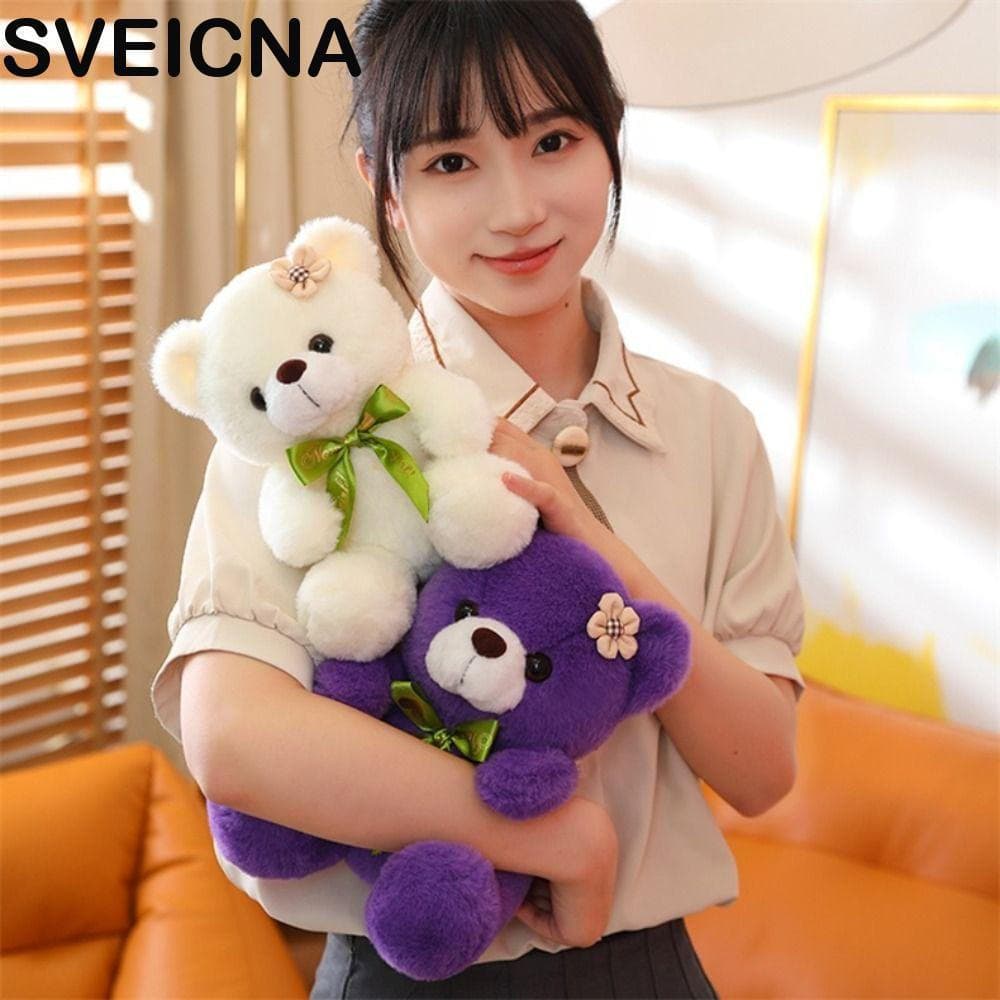 SVEICNA Boneca De Pelúcia De Urso Sentado , Sofá De Quarto De Animal , Brinquedos Adorável , Almofadas De 20 Cm