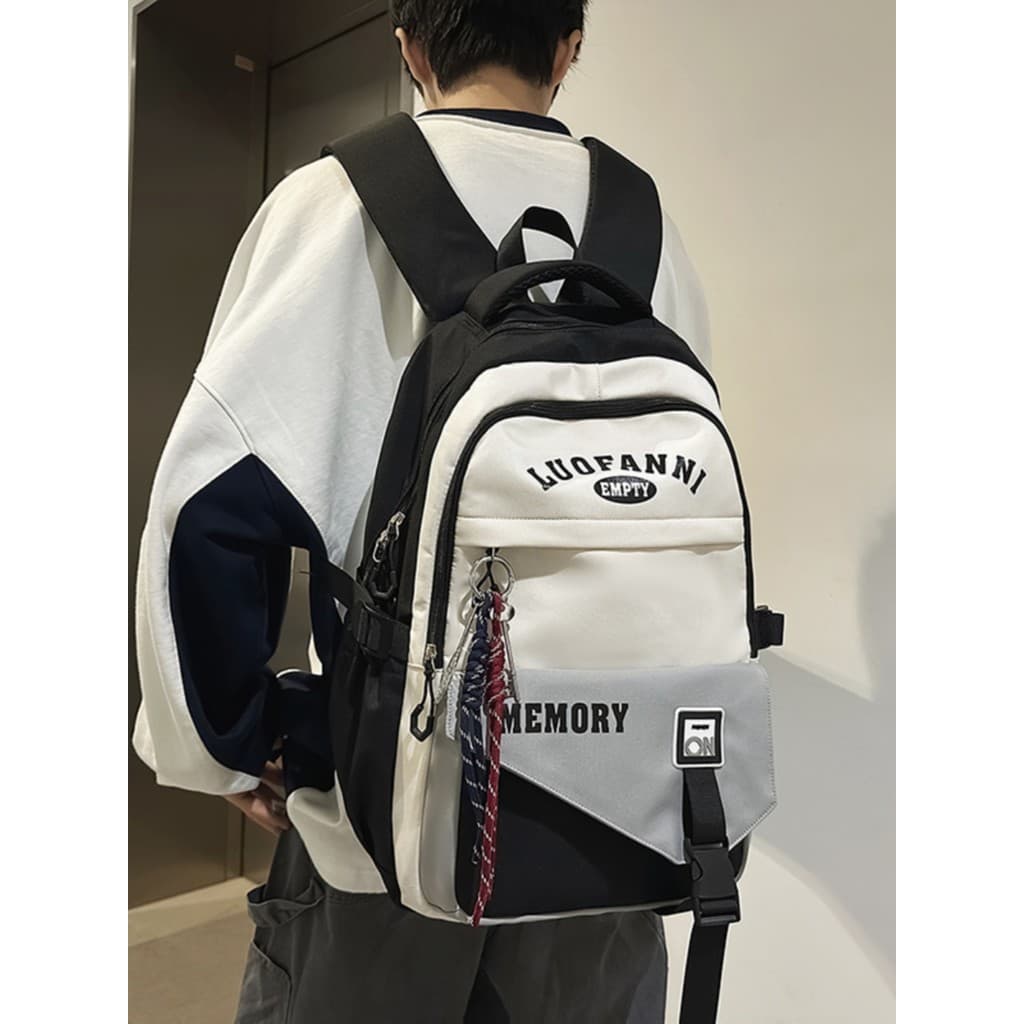 Novo estilo ins Street Wear mochila meninos estilo Preppy estudantes do ensino fundamental grande capacidade High school
