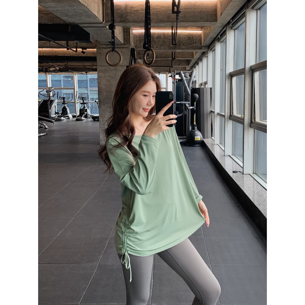 Solto mais magro olhar roupas de Fitness Plus Size gordura mm correndo Yoga topo de secagem rápida esportes camiseta fem