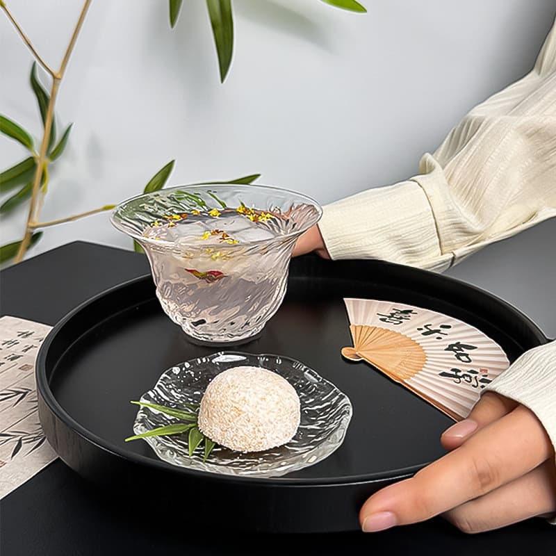 Novo chinês Kung Fu série de chá vidro chinês xícara chá estilo chinês Cocktail copo suco justo café bebida copo