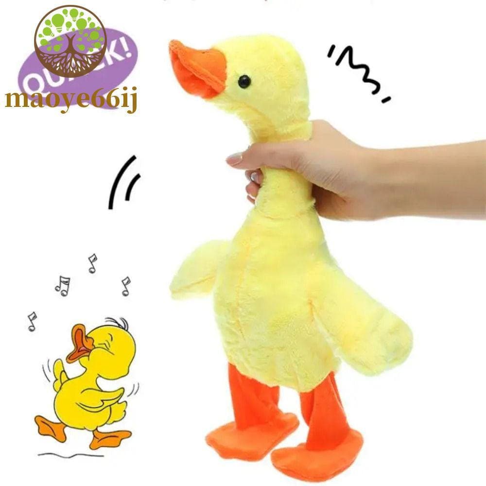 Brinquedo De Pato Falante MAOYE66 , Pelúcia Macia 138 Música Andando De , Educacional De Bebê Cantando