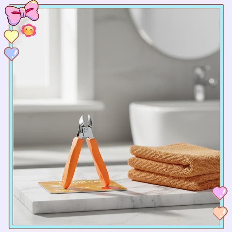 [beautifulhome] Cortador De Unhas Pontiagudo Super Inclinado Anti-Respingos Thi Alicate Tesoura Ferramentas Para Cuidado
