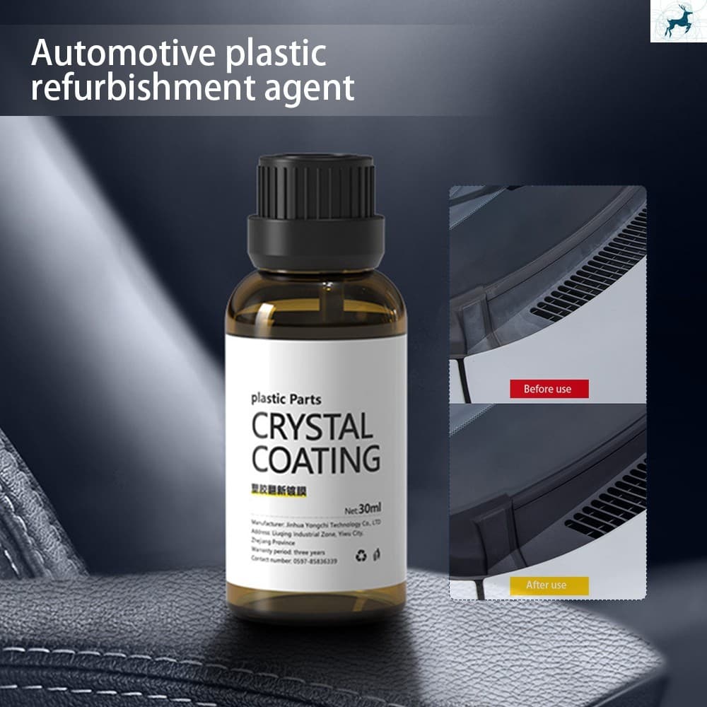 Clipes De Ventilação De Carro De Plástico Com Revestimento De Cristal-Proteção Contra Odores Retenção De Brilho