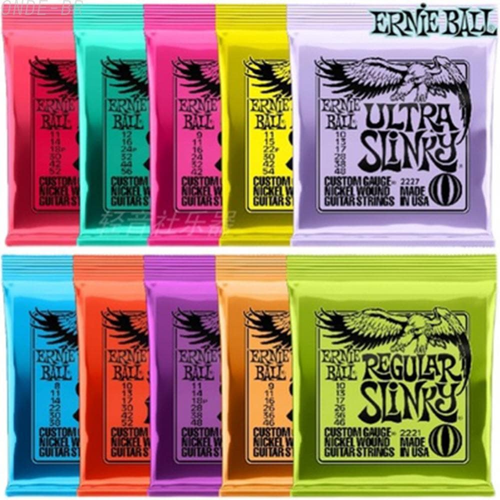 Ernie Ball Electric Guitar String Super Slinky Regular String Precision Crafted