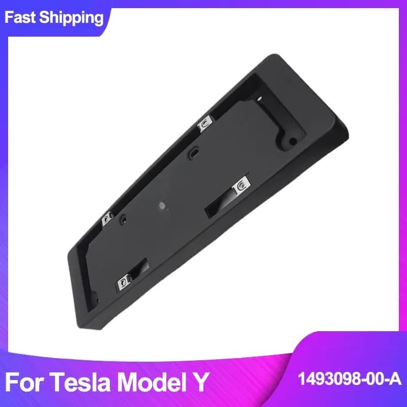 Suporte De Placa Frontal FZ 1493098-00-A Para Tesla Model Y 2020 2021 2022 2023 Acessórios De Peças De Reposição Externa