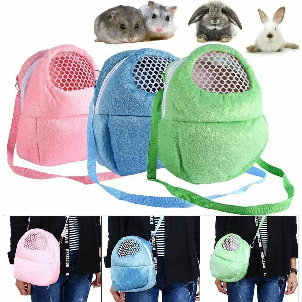 Pequeno Animal De Estimação Transportadora Coelho Gaiola Portátil Viagem Quente Bonito Sacos Gaiolas Cobaia Transportar