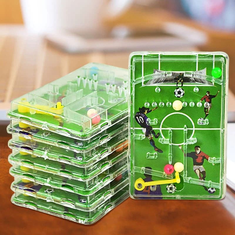 20 peças de brinquedos educativos infantis, jogos de futebol, jogos de labirinto, adequados para crianças, presentes de