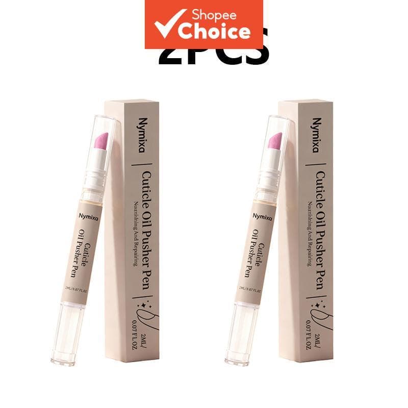 Caneta de Cuidado de Unhas 2pcs Caneta de Óleo de Cutícula Nutritiva, Hidratante e Reparadora de Cutículas Secas para
