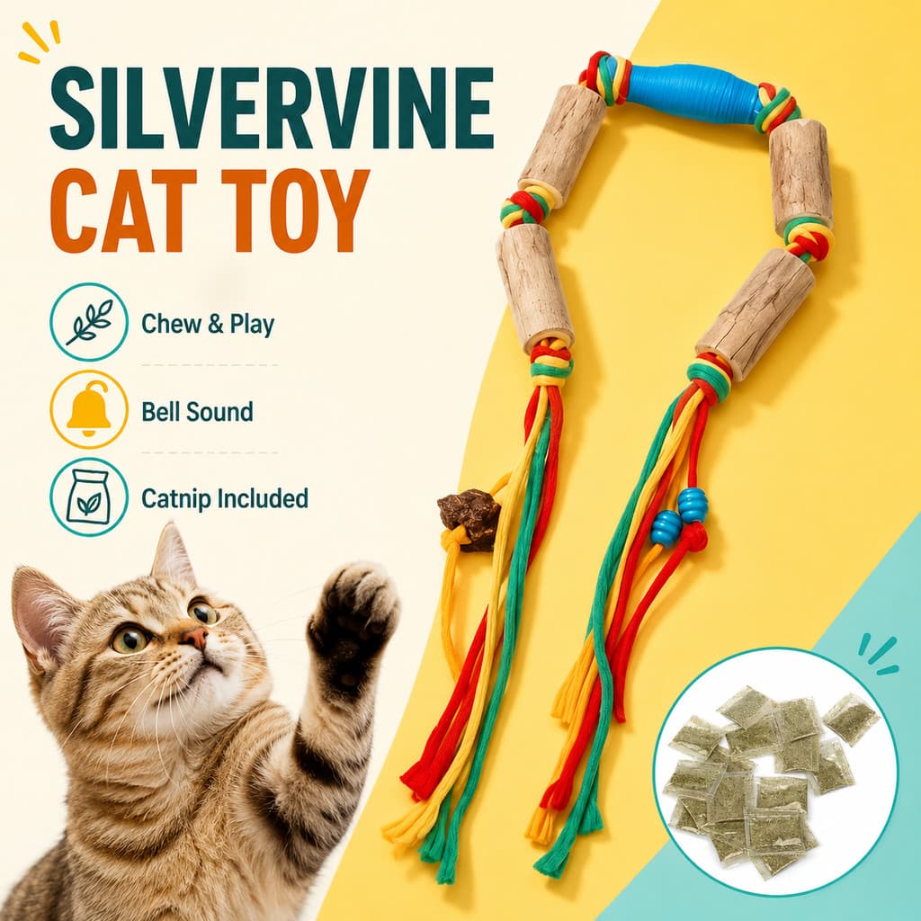 Varinha Interativa para Gatos com Pena Brinquedo de Caça Exercício Alivia Tédio