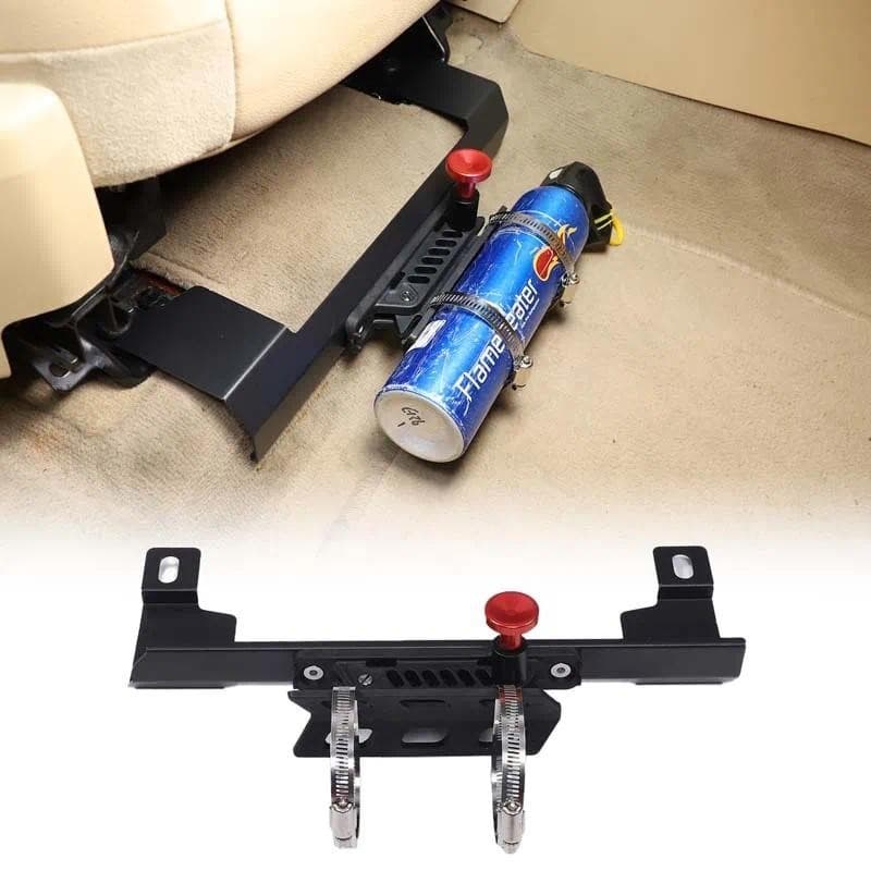 Para Land Rover Freelander 2 2007-2015 Liga De Alumínio + Aço Carbono Carro Co-Piloto Extintor Suporte Sob Acessórios Do