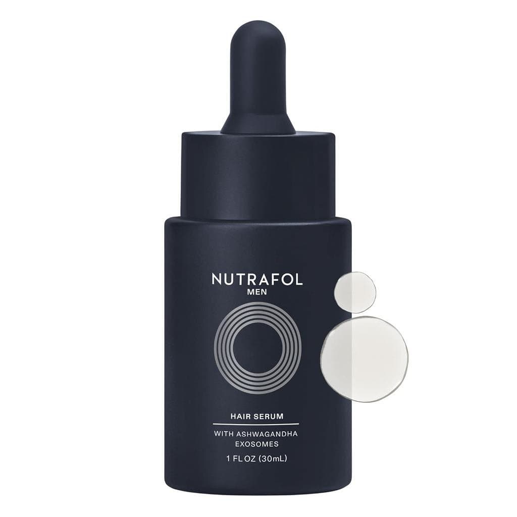 Sérum Capilar Masculino Nutrafol, Clinicamente Testado para Promover Cabelos Visivelmente Mais Grossos e Cobertura do Co