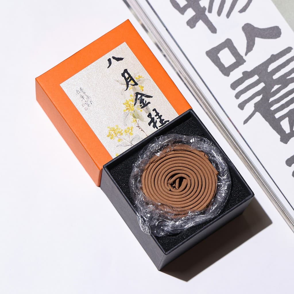 August Golden Laurel 2 Horas Panela Dupla Perfumada Fresca Dourada Laurel Mel Grama Doce Madeira Qingli Laoshan Leite de