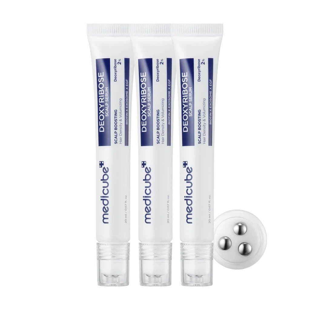 [NOVO][medicube]Sérum Capilar de Desoxirribose | ForFuller-LookingHair&ScalpStrengtheningRoll-OnSerum | Deoxirribose, Al
