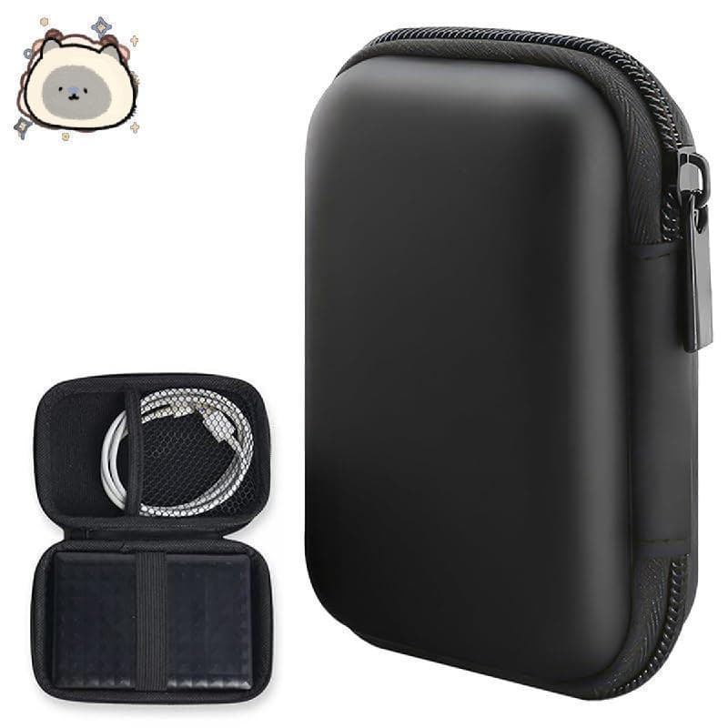 (Apenas Bolsa) Para Disco Rígido-Externo Suporte EVA Organizador Universal À Prova D'água Discos Rígidos Power Banks