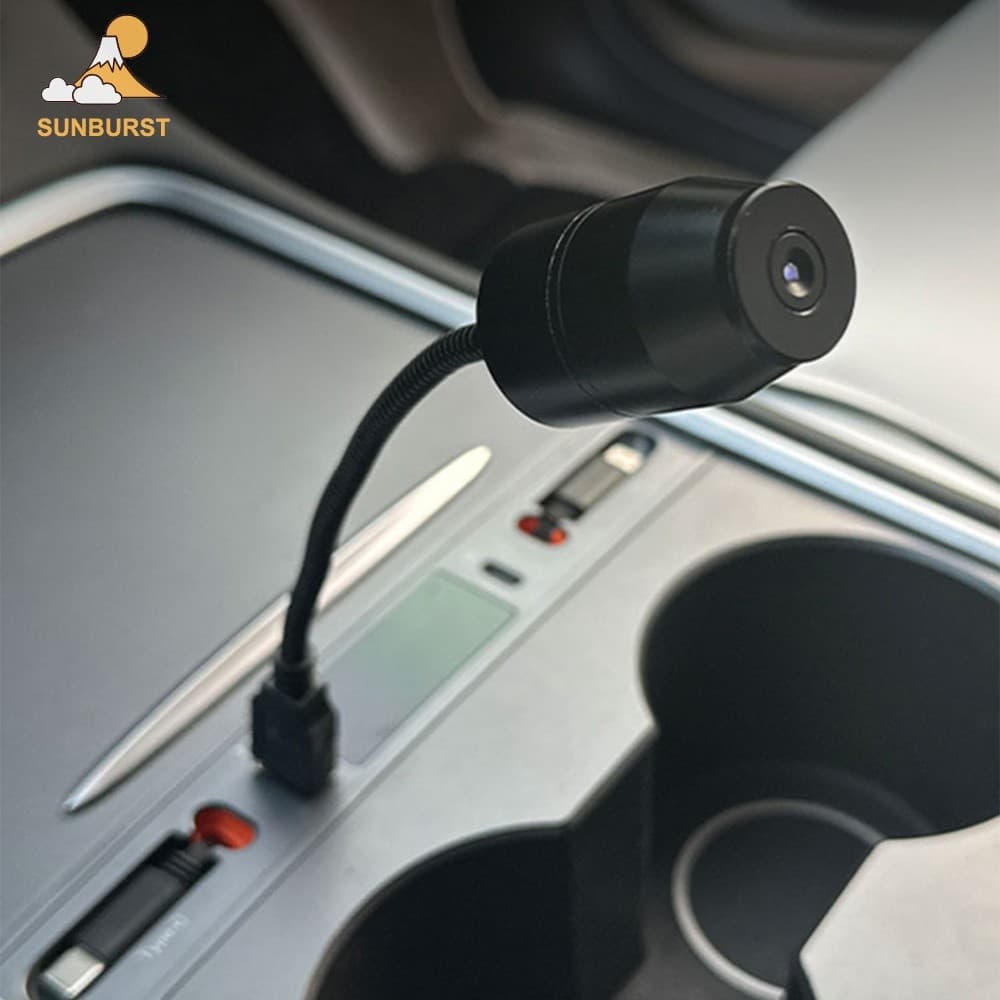 [Sunburst1 . br] Projetor De Carro Com Luz Noturna HD Atmosfera Romântica Para Decoração De Quarto De Carros