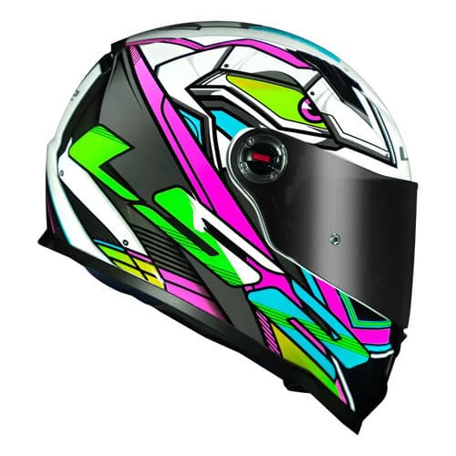 Capacete Ls2 Ff358 Xdron Rosa Pink Feminino Rosa Xdron 58